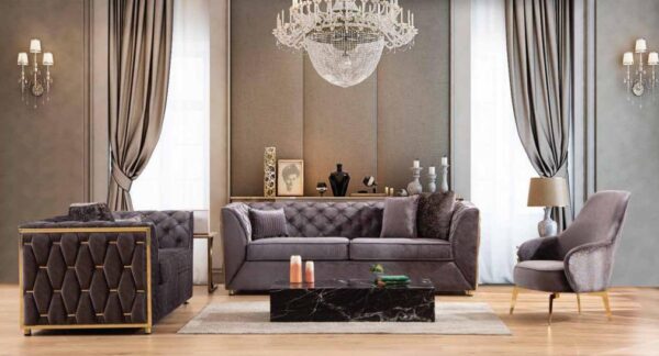 Ivory Sofa set - Image 2